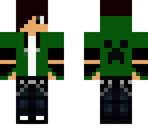 guy with green jacket
