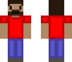 steve in red with beard
