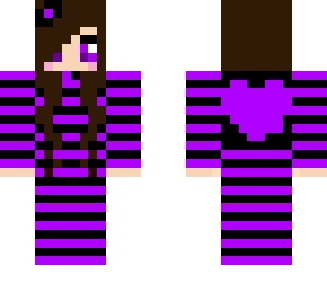sister purple one piece