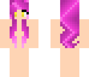 pink hair skin base