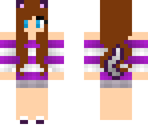 kitty girl brown hair edit