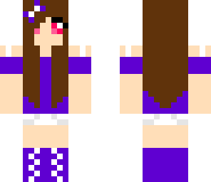 purple girl