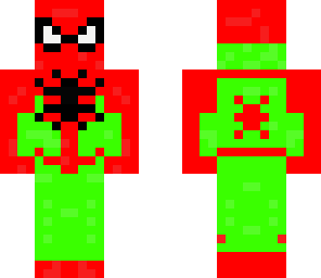 nice green spiderman