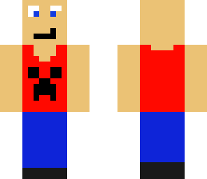 red tank top