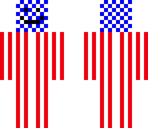 american flag dude