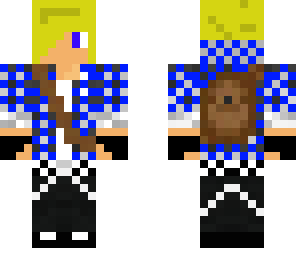 blonde and blue teen