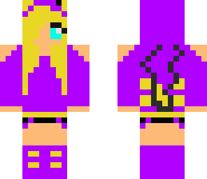 pika purple girl