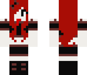 goth vampire chick with blood
