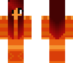 burnt orange girl