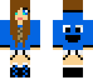 cookie monster girl