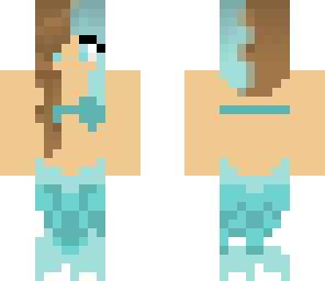 blue mermaid