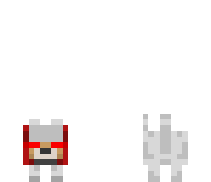 angry tamed wolf