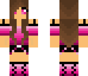 pink girl brown hair-for dianacutie9