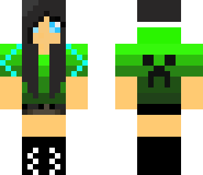 cute creeper girl
