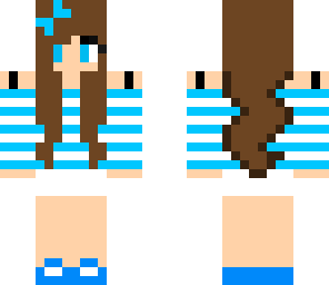 blue girl