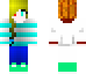 my new minecraft skin wip