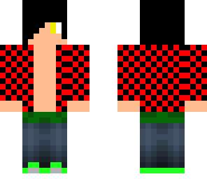 checkered hoodie guy
