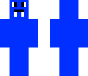 blue thing with tusks