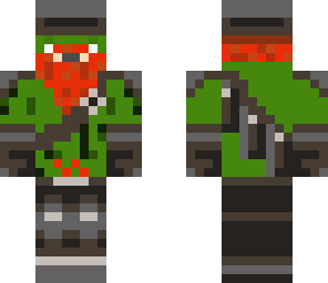 zombie dwarf with red beard