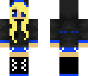 blue ender girl