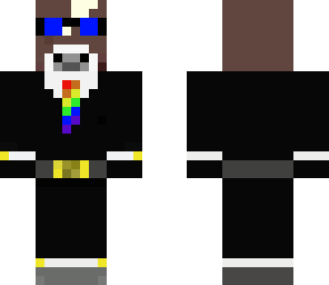 cow in a suit