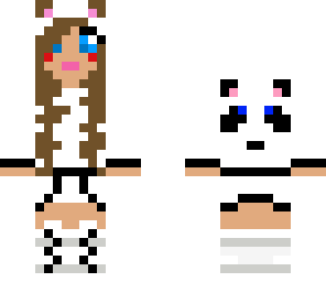 cute panda girl