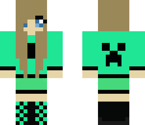 creeper girl o chica creeper xd