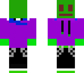 backwards green slime
