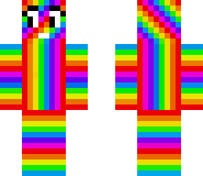 rainbow person