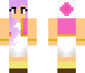 pink toad girl