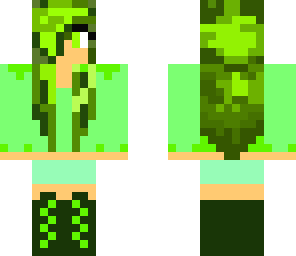 green girl