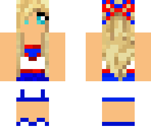 blonde cheerleader