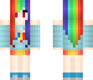 rainbow dash-human version