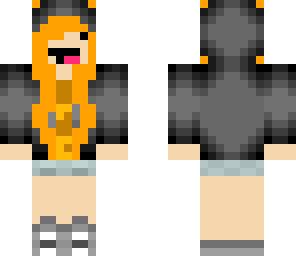 orange derp girl