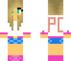 my first skin made
