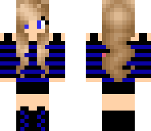 blue girl