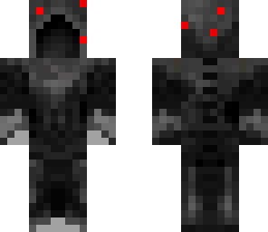 grim reaper with red magic sparks edit