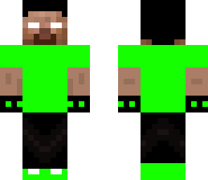 herobrine green edited