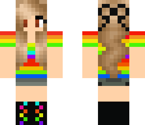 rainbow girl
