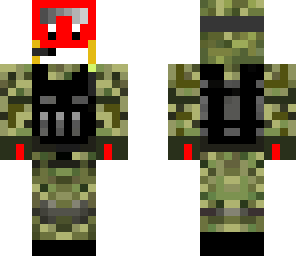red mudkip soldier
