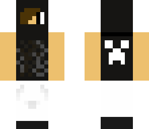 boy with creeper hooded vest