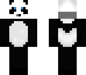 panda with headset