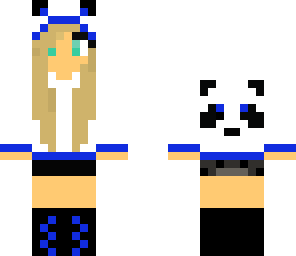 blue pandagirl