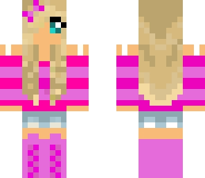 cute pink girl
