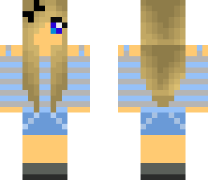 cute striped girl