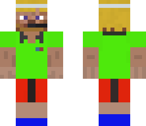 tennis minecraft player