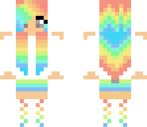 rainbow girl