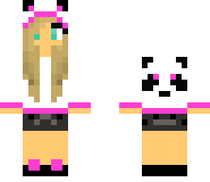 pink panda girl