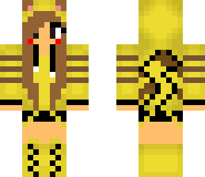 adorable pikachu girl