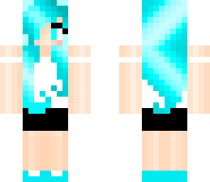 pretty blue girl